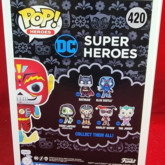 The flash funko exclusive # 420 (nib) With Pop Protector - Picture 7 of 7